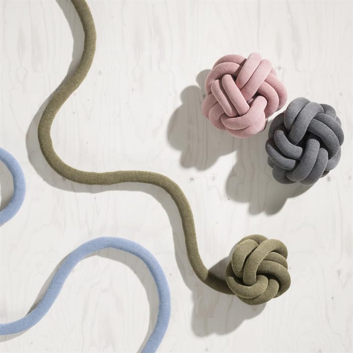 Almofada Knot - cinza - Design House Stockholm