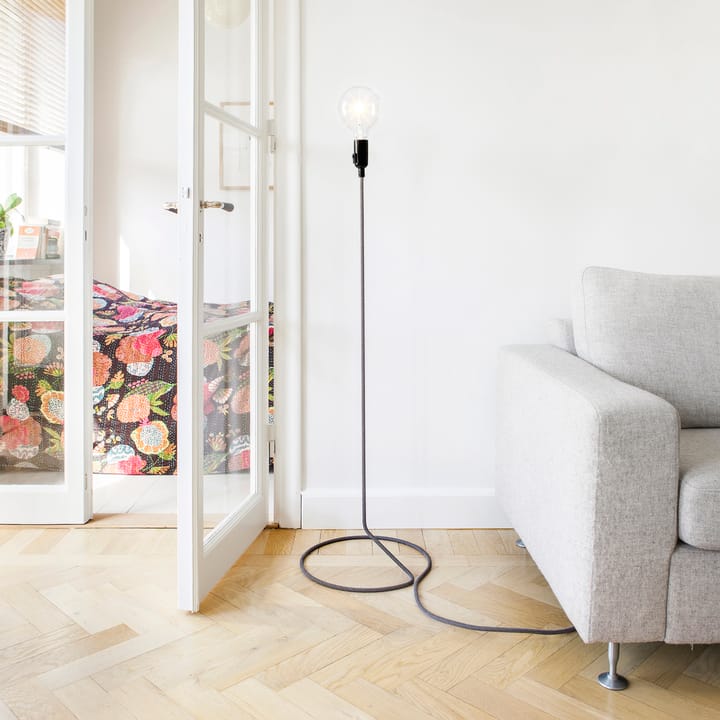 Candeeiro Cord - preto-branco - Design House Stockholm