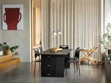 Candeeiro suspenso Kalo - Branco-preto - Design House Stockholm