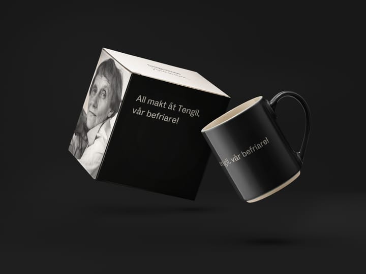 Caneca Astrid Lindgren 'All makt åt Tengil', Texto em sueco Design House Stockholm