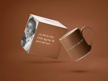 Caneca Astrid Lindgren, ja, det är inte klokt… - Texto sueco - Design House Stockholm