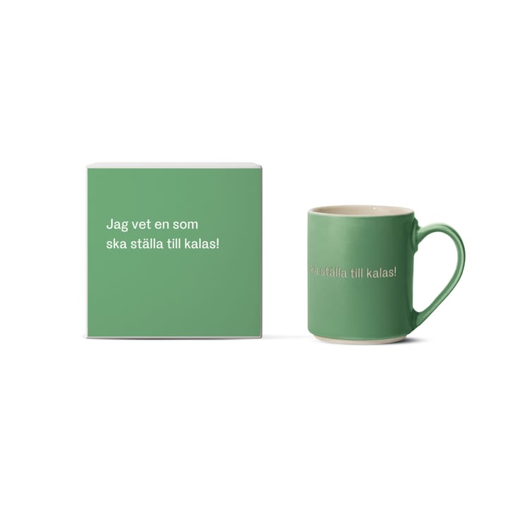 Caneca Astrid Lindgren, jag vet en som ska… - Texto sueco - Design House Stockholm