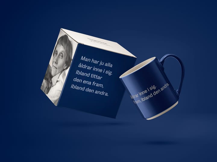 Caneca Astrid Lindgren - Texto sueco - Design House Stockholm