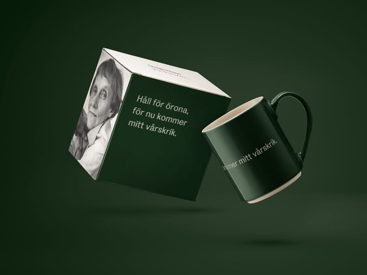 Caneca Astrid Lindgren - Texto sueco - Design House Stockholm