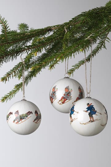 Elsa Beskow enfeites de Natal - 3 un. - Conjunto Nr. 7 - Design House Stockholm