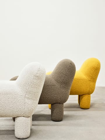 Lulu pufe 36x65 cm - Amarelo - Design House Stockholm