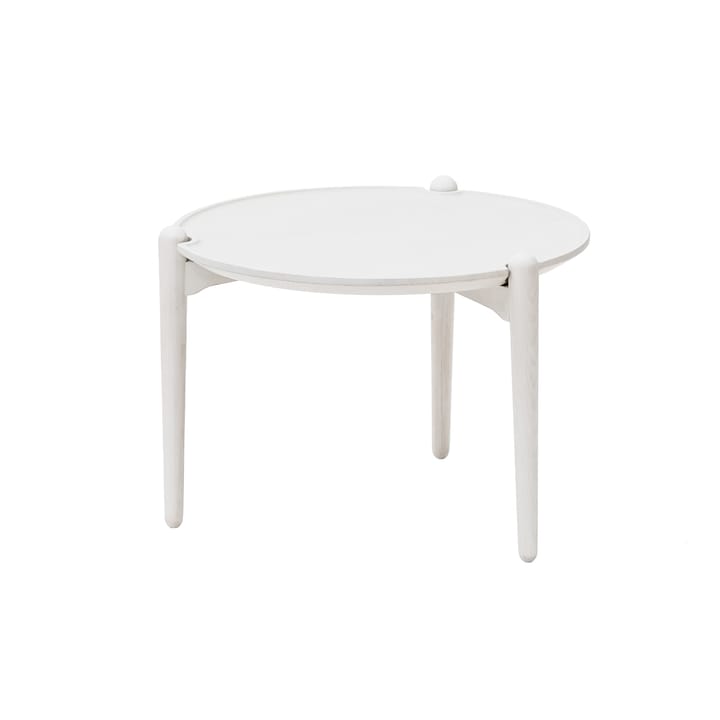 Mesa de centro baixa Aria 37 cm - Branco - Design House Stockholm