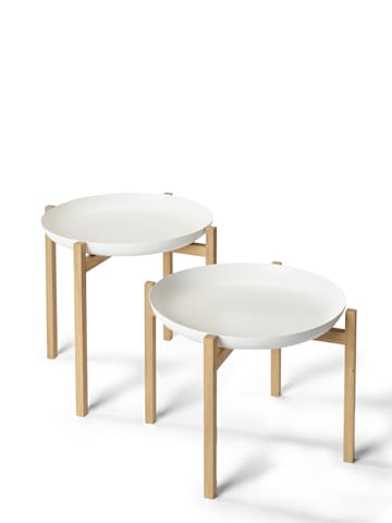 Mesas Tablo Table Set - High white - Design House Stockholm