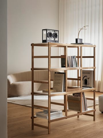 Móvel Frame shelfhigh - carvalho-branco - Design House Stockholm