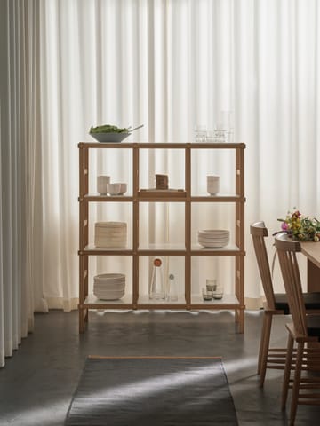 Móvel Frame shelfhigh - carvalho-branco - Design House Stockholm