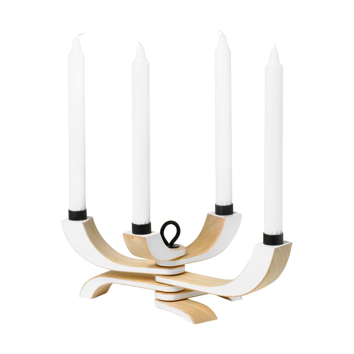 Suporte de velas Nordic Light 4 braços - branco - Design House Stockholm