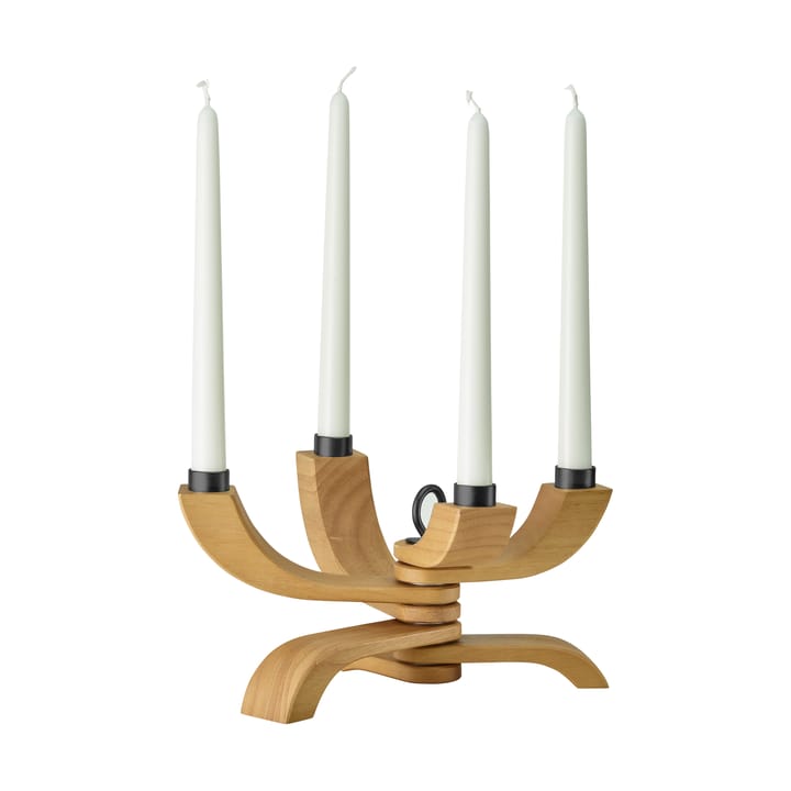 Suporte de velas Nordic Light 4 braços - carvalho - Design House Stockholm