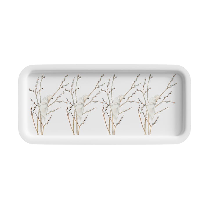 Tabuleiro Little Willow 28x13 cm - Branco - Design House Stockholm