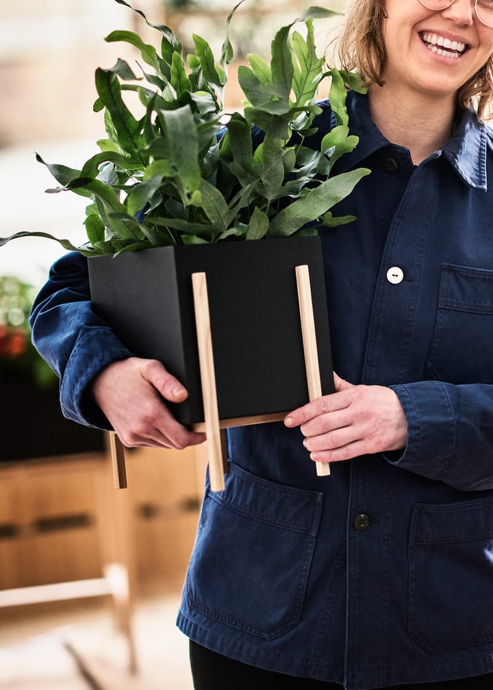 Vaso de flores Botanic pot, Preto-freixo Design House Stockholm