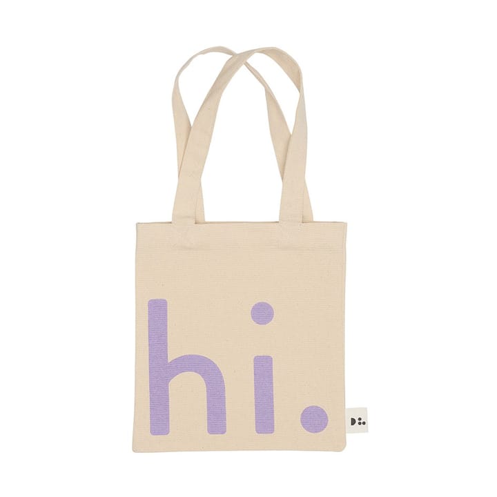 Bolsa Design Letters Little hi. , Purple Design Letters