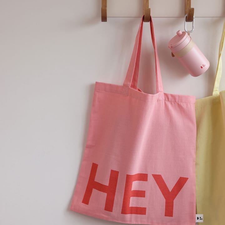 Bolsa Tote bag Design Letters, Red Design Letters