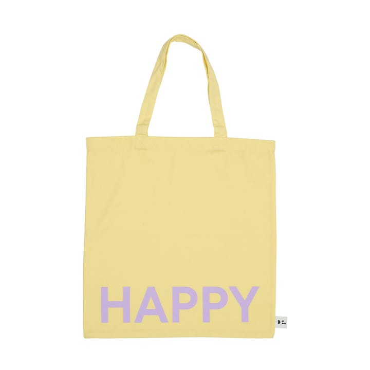 Bolsa Tote bag Design Letters - Yellow-pink - Design Letters