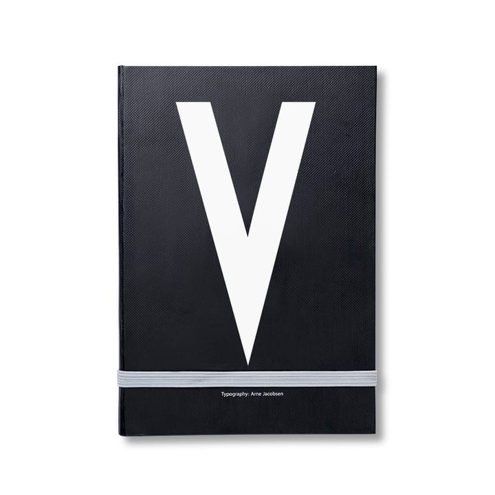 Caderno de notas pessoal Design Letters, V Design Letters