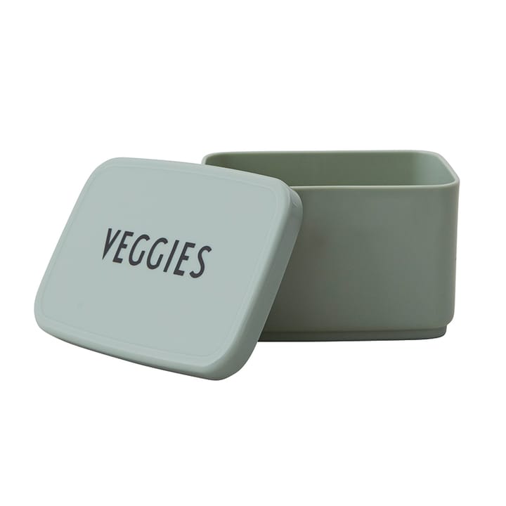 Caixa de snacks para recipiente de comida Design Letters - dark green - Design Letters