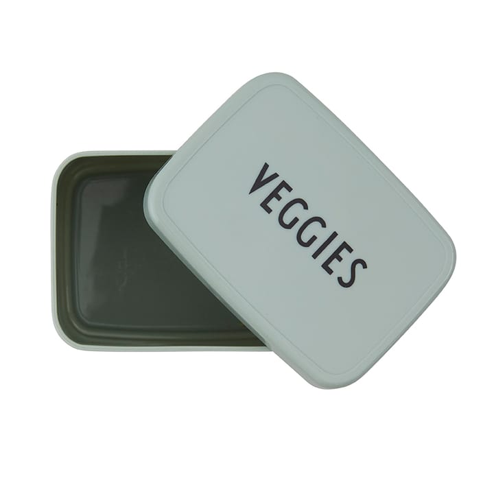 Caixa de snacks para recipiente de comida Design Letters, dark green Design Letters