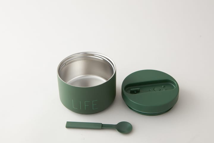 Caixa termo para comida Design Letters, pequena - Life-verde myrtle  - Design Letters