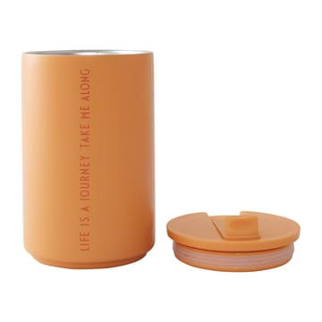 Caneca termo Design Letters - Life-orange - Design Letters