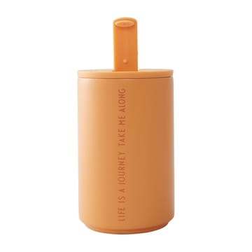 Caneca termo Design Letters - Life-orange - Design Letters