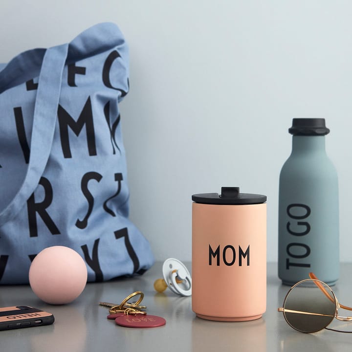 Caneca termo Design Letters, mom Design Letters