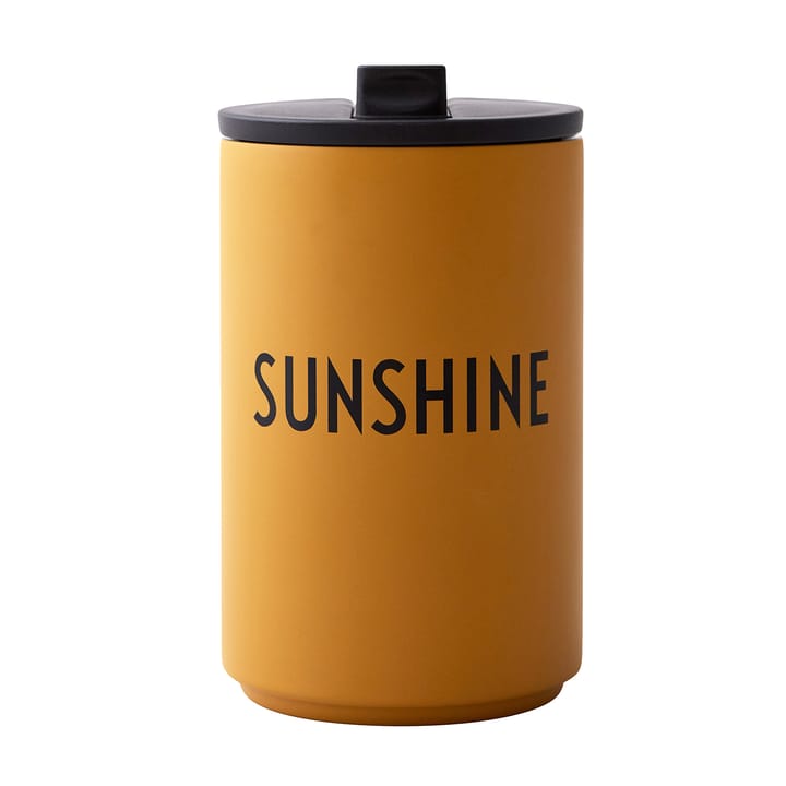 Caneca termo Design Letters - sunshine - Design Letters