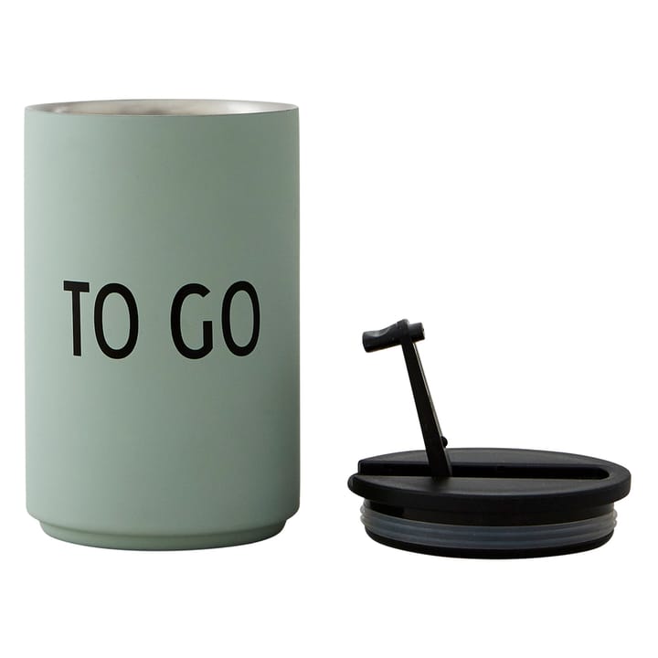 Caneca termo Design Letters, To Go Design Letters