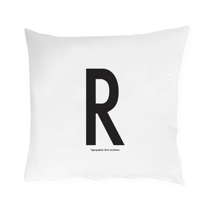 Capa de almofada Design Letters 60x50 cm - R - Design Letters