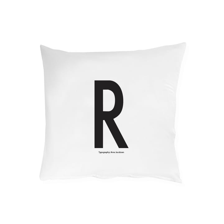 Capa de almofada Design Letters 63x60 cm - R - Design Letters