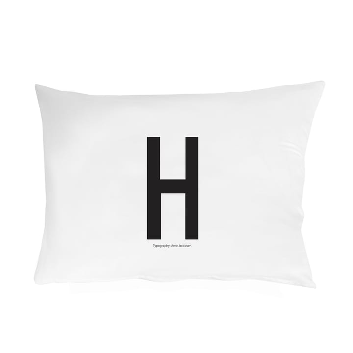 Capa de almofada Design Letters 70x50 cm - H - Design Letters