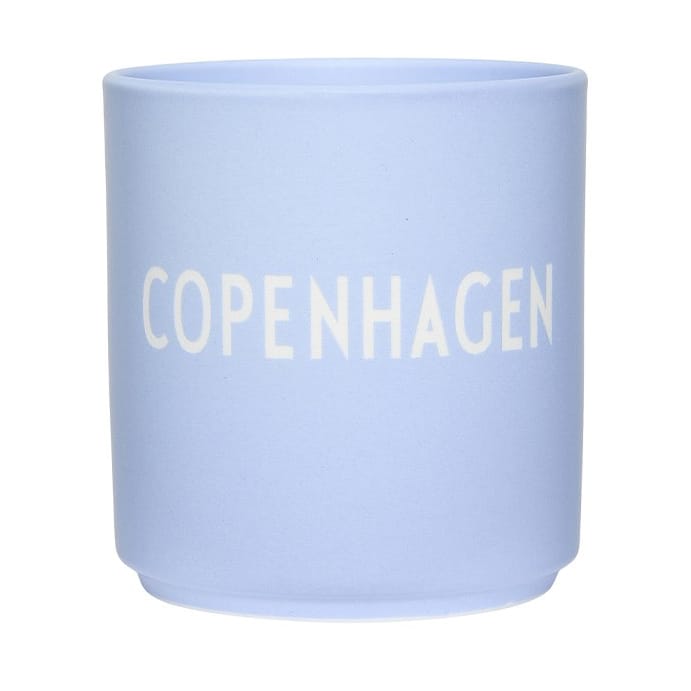 Chávena favorita Design Letters Danish Words 25 cl - Blue - Design Letters