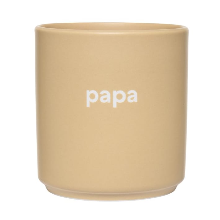 Chávena favorita Design Letters VIP 25 cl - Papa, DAD Collection - Design Letters