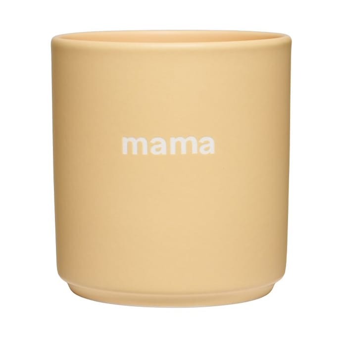 Chávena favorita Design Letters VIP 25 cl - Solitary, Mama Collection - Design Letters