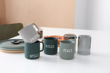 Chávena favourite com pega Design Letters 25 cl - Hygge-dark green - Design Letters