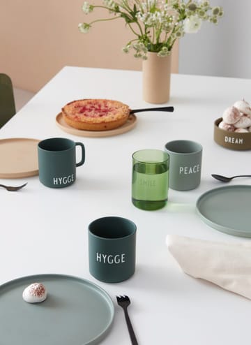 Chávena favourite com pega Design Letters 25 cl - Hygge-dark green - Design Letters