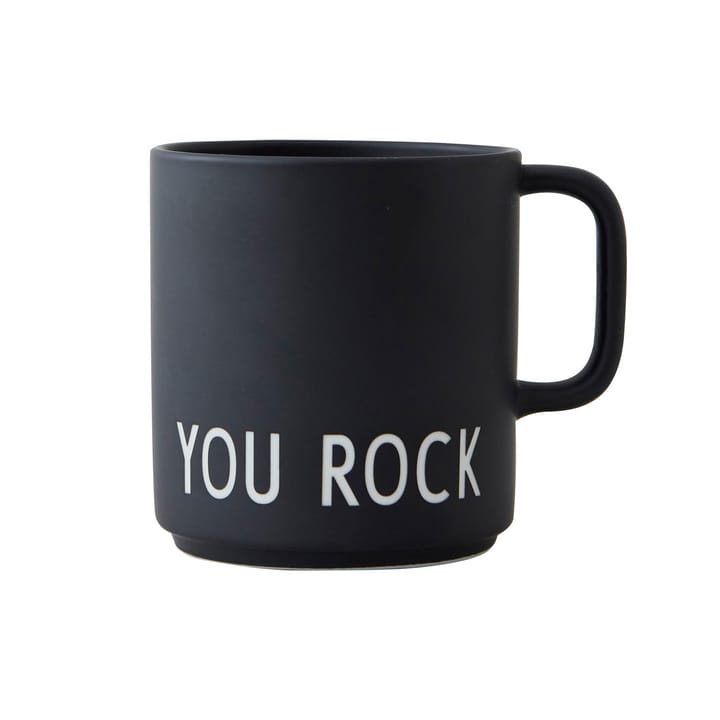 Chávena favourite com pega Design Letters 25 cl - you rock  - Design Letters