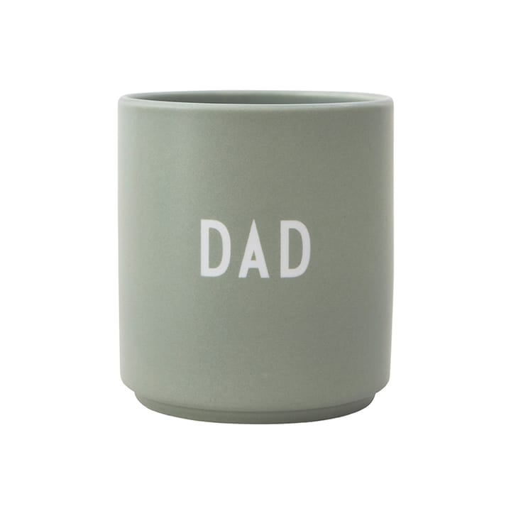 Chávena favourite Design Letters 25 cl - Dad/Love-green - Design Letters