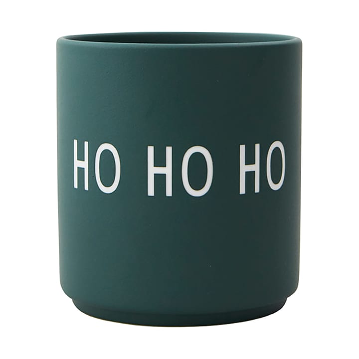 Chávena favourite Design Letters 25 cl - Ho ho ho-dark green - Design Letters