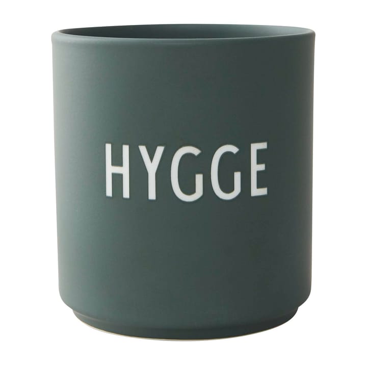 Chávena favourite Design Letters 25 cl - Hygge-dark green - Design Letters