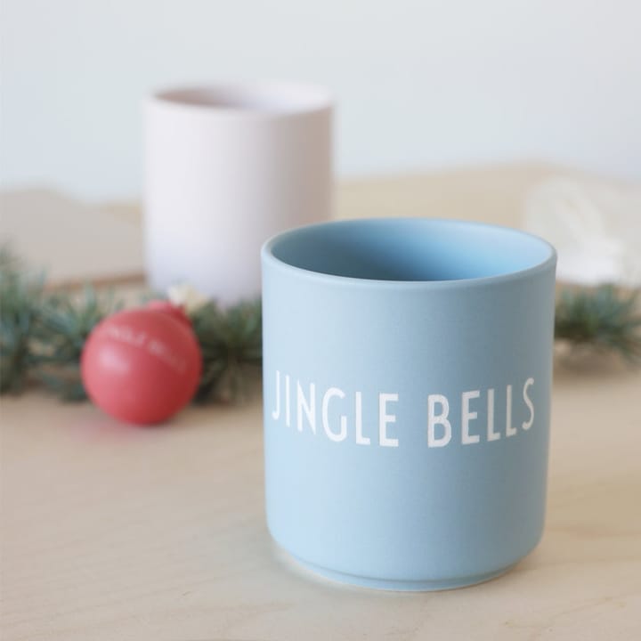 Chávena favourite Design Letters 25 cl - Jingle bells-light blue - Design Letters