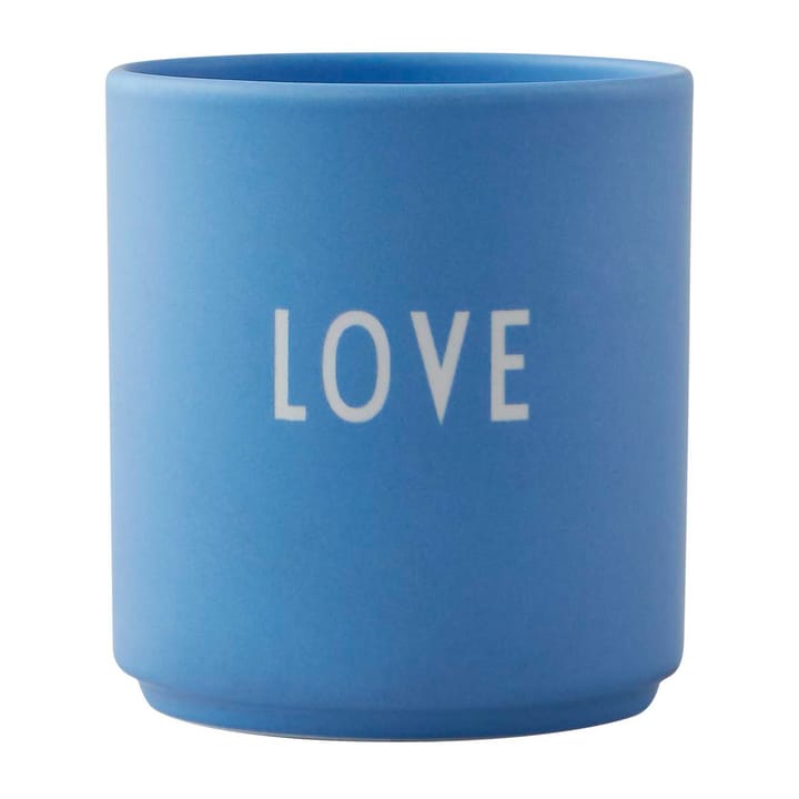 Chávena favourite Design Letters 25 cl - Love-sky blue - Design Letters