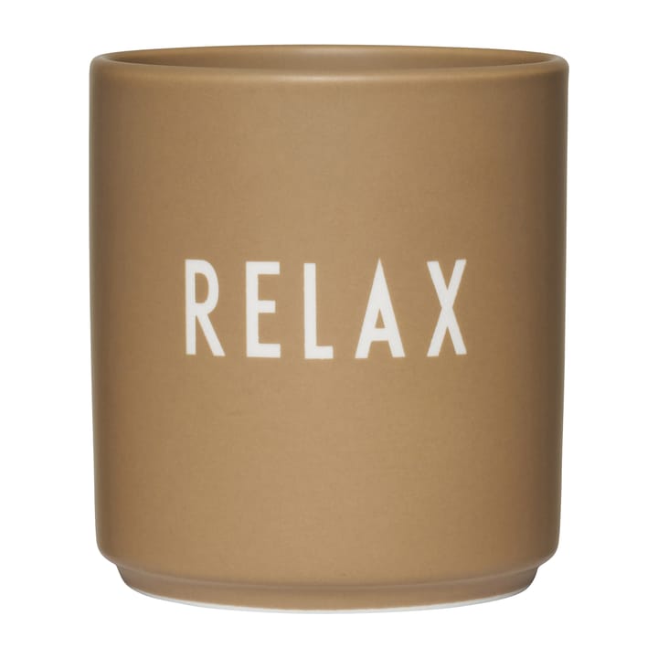 Chávena favourite Design Letters 25 cl - Relax-camel - Design Letters