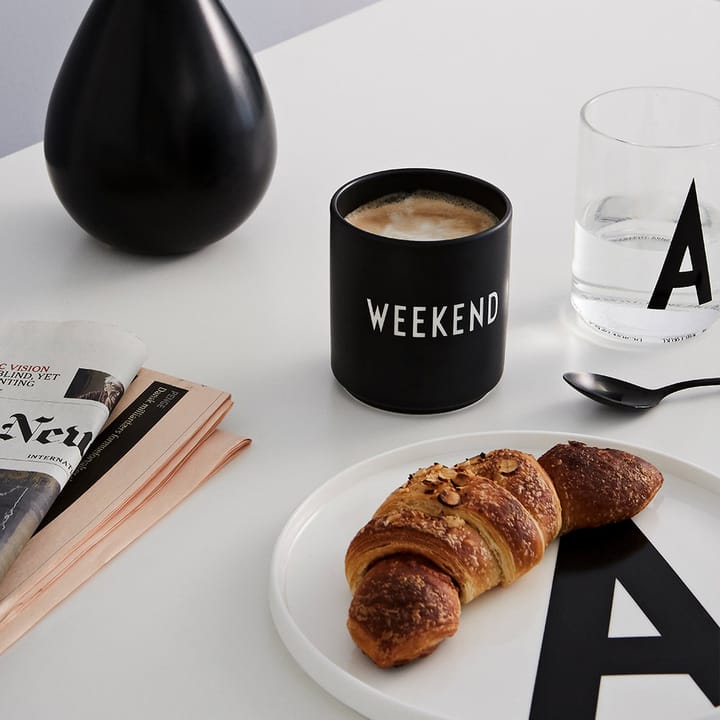 Chávena favourite Design Letters 25 cl - Weekend-black - Design Letters