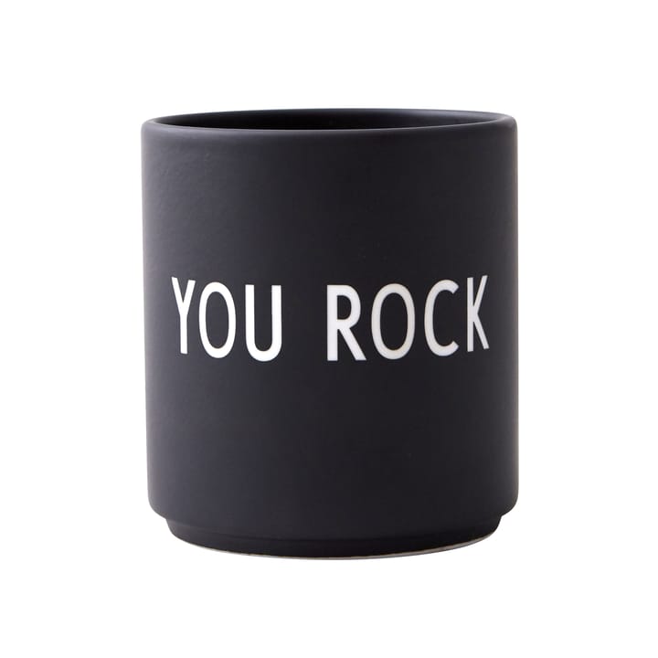 Chávena favourite Design Letters 25 cl - You rock-black - Design Letters