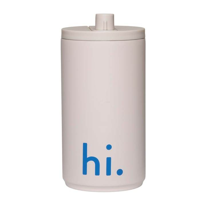 Design Letters caneca de viagem 35 cl - Hi-pastel Bege - Design Letters