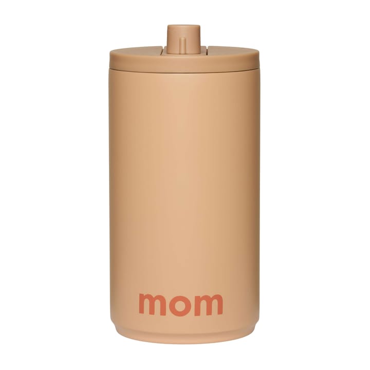 Design Letters caneca de viagem 35 cl - Mom-Bege - Design Letters