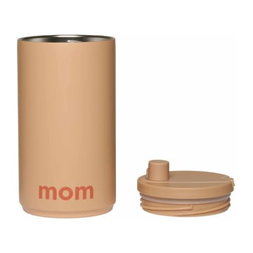 Design Letters caneca de viagem 35 cl - Mom-Bege - Design Letters